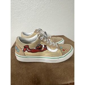 Vans Sesame Street Elmo World Go Around Old Skool New Hard To Find Woman‎ 6.5